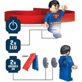 Фонарик LEGO SUPER HEROES "SUPERMAN" Super Heroes LGL-HE7