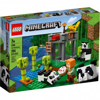 Конструктор детский LEGO MINECRAFT ПИТОМНИК ПАНД