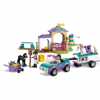 Конструктор LEGO FRIENDS "ТРЕНИРОВКА ЛОШАДИ И ПРИЦЕП ДЛЯ ПЕРЕВОЗКИ" Friends 41441