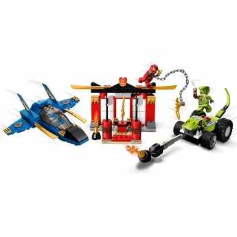 Конструктор LEGO NINJAGO «БОЙ НА ШТОРМОВОМ ИСТРЕБИТЕЛЕ» Ninjago 71703