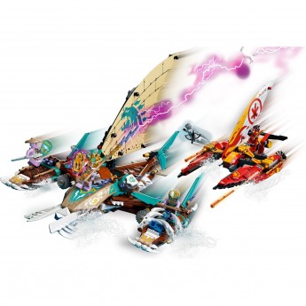 Конструктор LEGO NINJAGO «МОРСКАЯ БИТВА НА КАТАМАРАНЕ» Ninjago 71748