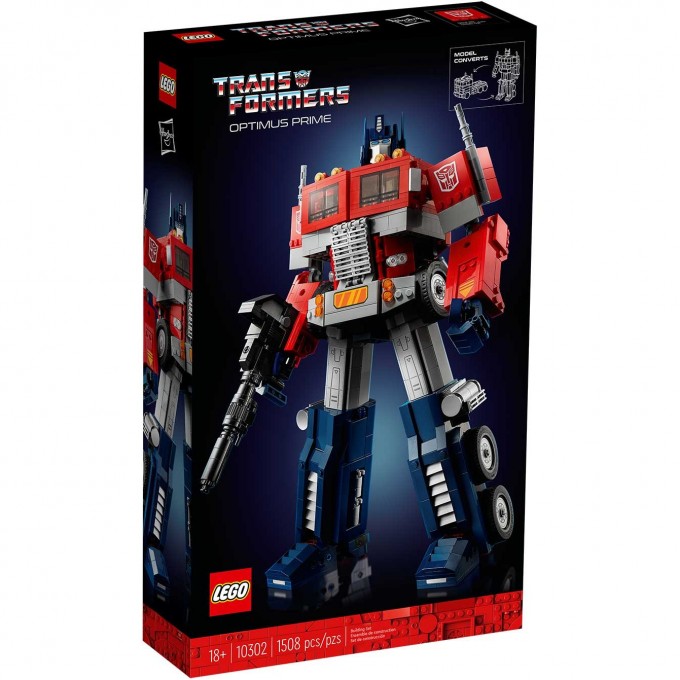 Конструктор LEGO TRANSFORMERS ОПТИМУС ПРАЙМ 10302
